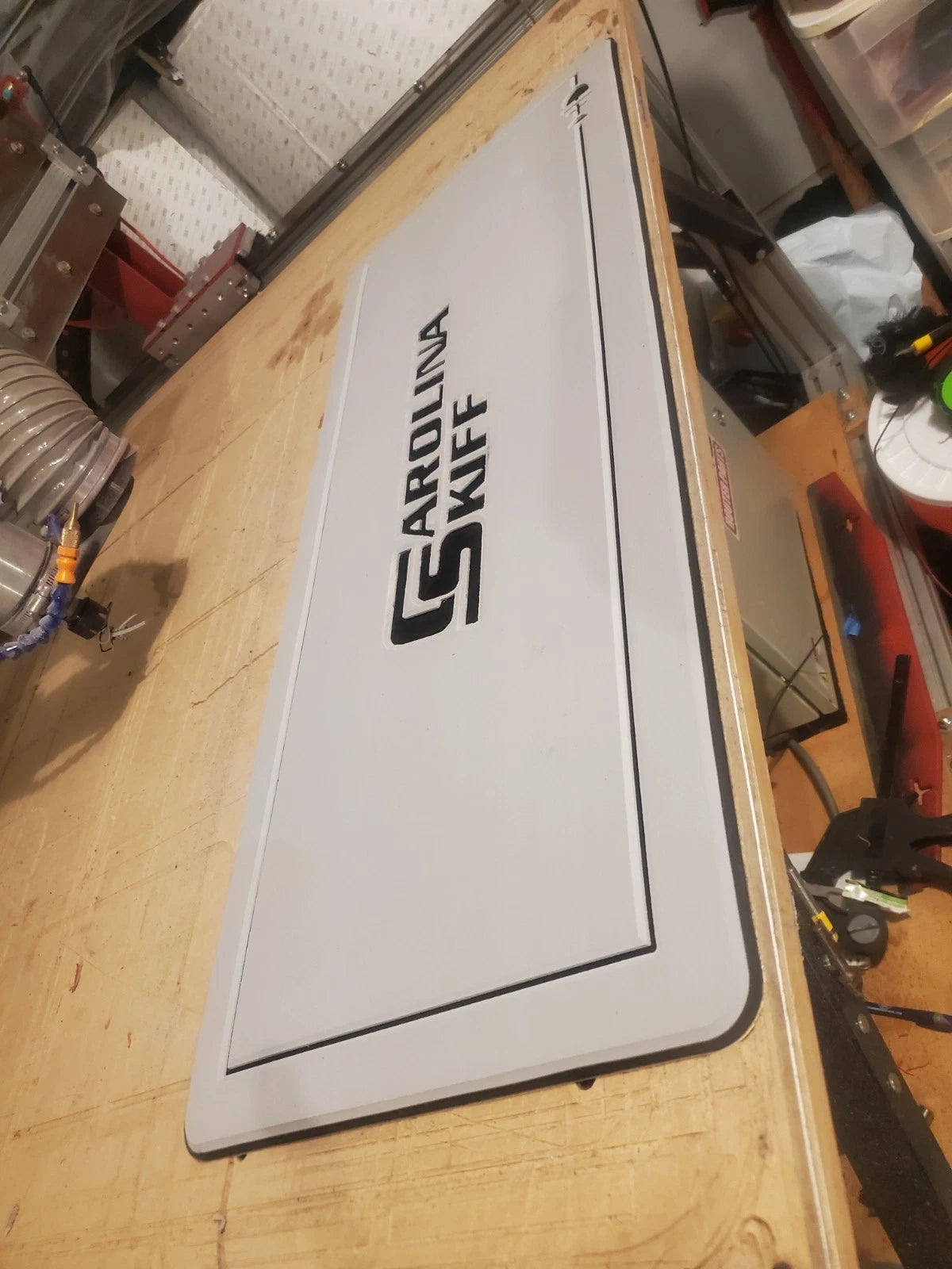 Helm Pad 14.5 in x 36 in CAROLINA SKIFF Logo
